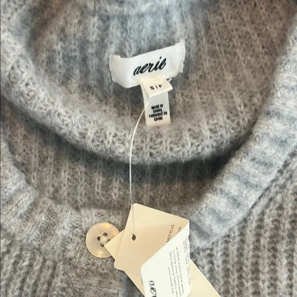 Gray Knit Cardigan - Picture 2 of 3